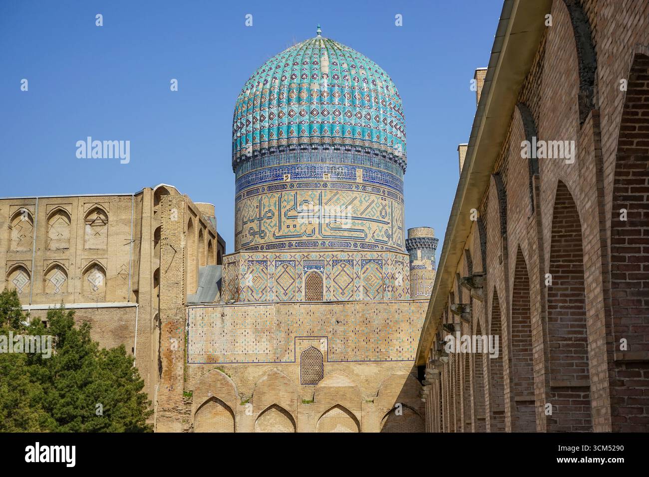 Bibi-Chanym-Moschee in Samarkand, Usbekistan Stockfoto