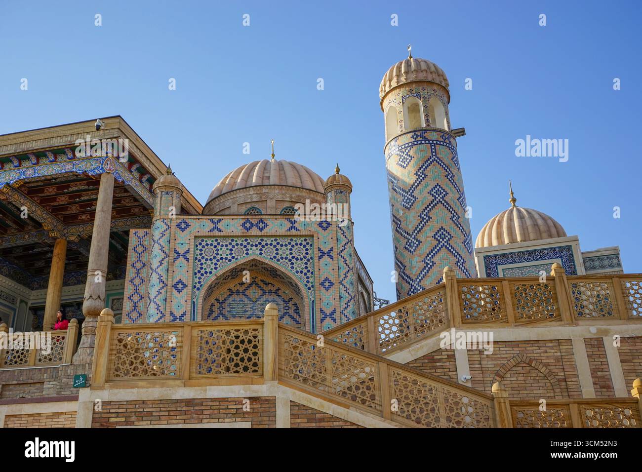 Hazrat-Khizr-Moschee in Samarkand, Usbekistan Stockfoto