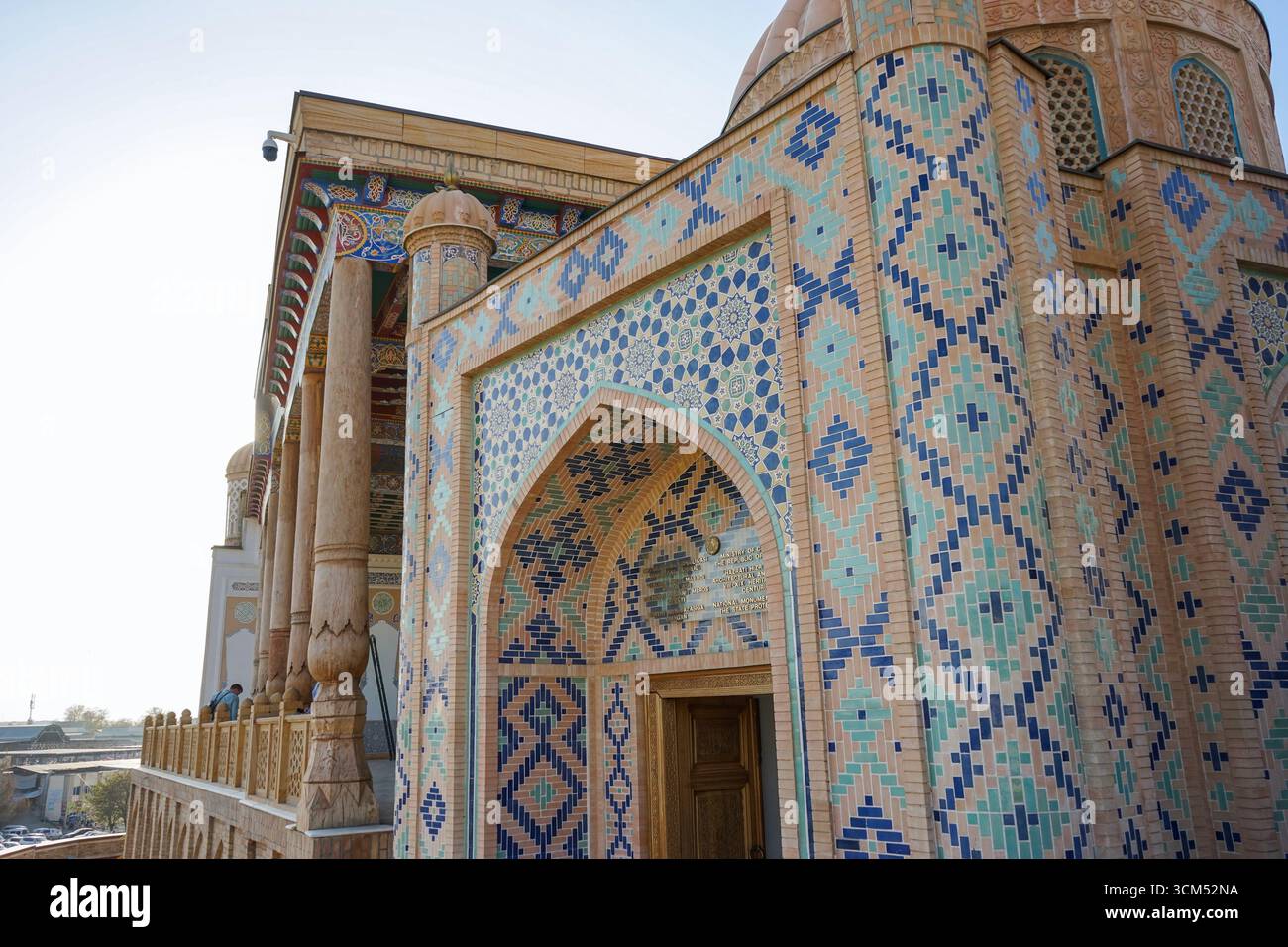 Hazrat-Khizr-Moschee in Samarkand, Usbekistan Stockfoto