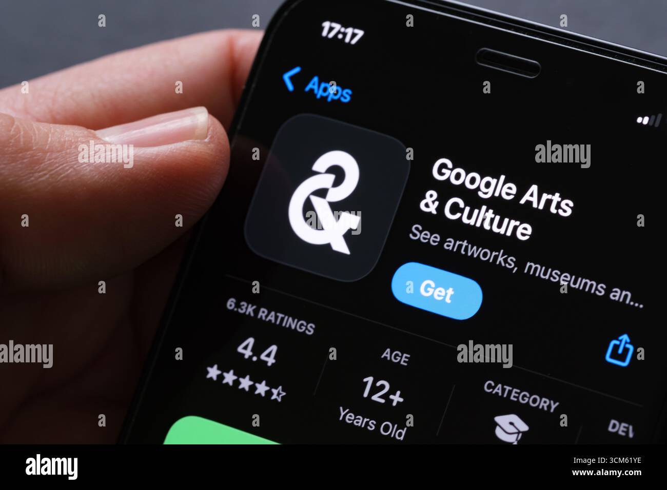 Google Arts & Culture Logo Stockfoto