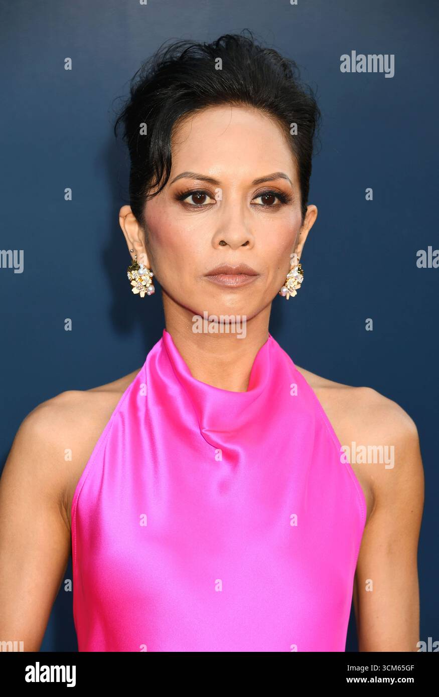 BEVERLY HILLS, KALIFORNIEN - 13. SEPTEMBER: Amielynn Abellera besucht Warner Bros Die 77. Primetime Emmy Awards-Nominierten der Television Group feiern bei Stockfoto