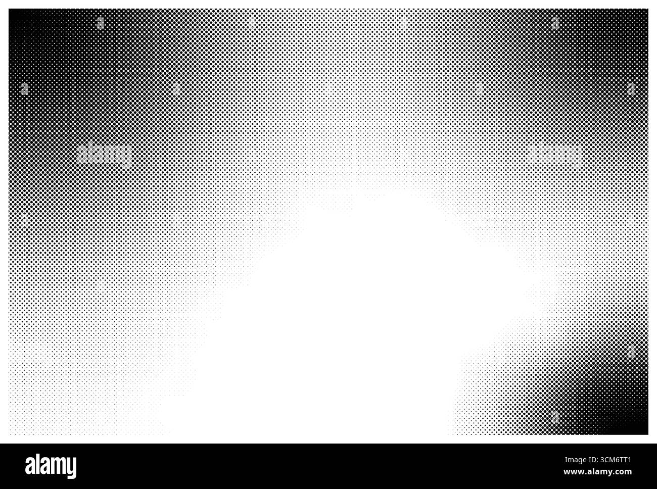 Abstraktes Halbtonmuster mit diagonalem Verlauf. Stock Vektor