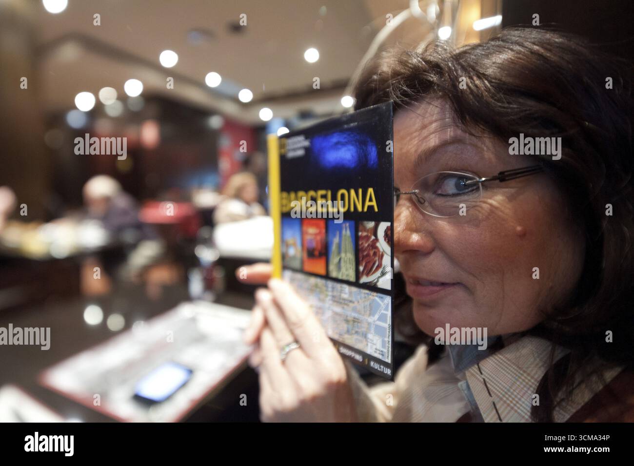Ramblas, Rambles, Fußgängerzone, Barcelona, Katalonien, Spanien, Europa, Stadtrundfahrt, Tourismus, Europa Stadtrundfahrt, Tourismus Stadtbesichtigung, Stadttourismus Stockfoto