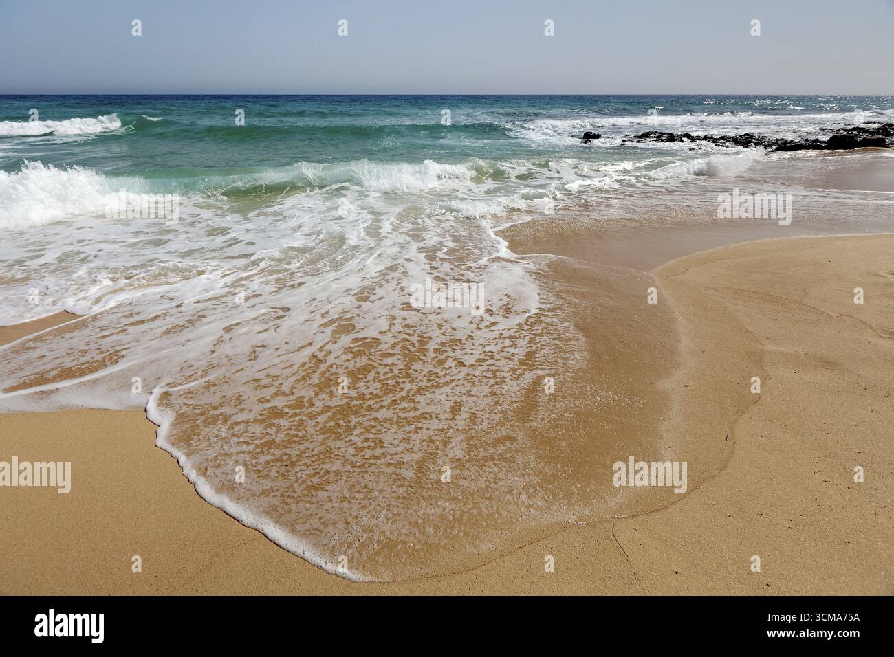 Starand, Meer, rote Flagge, Warnflagge, Warnflagge, Badeverbot, Unterstrom, Gefahr, Strandleben, Wellen, Wasser, Kanarische Inseln, Kanarische Inseln, Spanien Stockfoto Starand, Meer, rote Flagge, Warnflagge, Warnflagge, Badeverbot, Unterstrom, Gefahr, Strandleben, Wellen, Wasser, Kanarische Inseln, Kanarische Inseln, Spanien Stockfoto