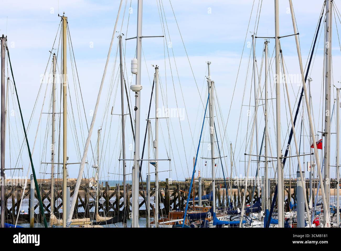 Amble Marina, Northumberland. Nordostengland Stockfoto