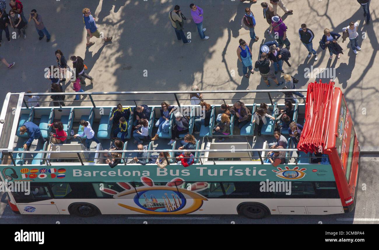 Barcelona, Stadtbesichtigung, Tourismus, Katalonien, Spanien, Europa, Europa Stadtbesichtigung, Katalonien, Stadttourismus, Tourismus Stadtbesichtigung Stockfoto