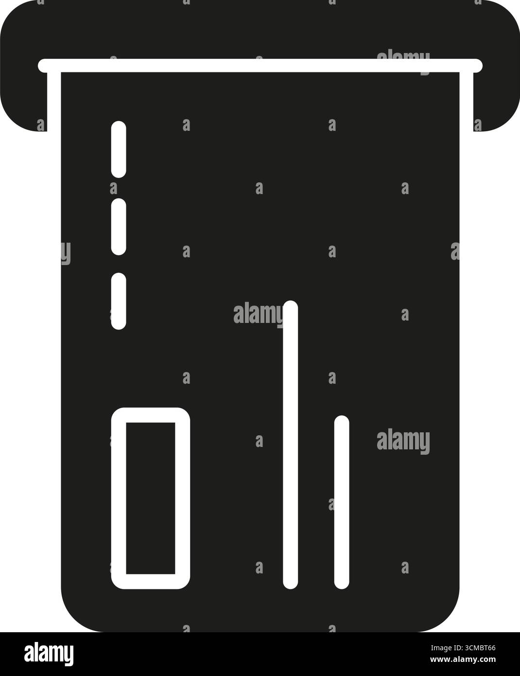 Symbol „Geldautomat-Karte In Gerät Einlegen“. Silhouettensymbol Für Transaktionen Und Bankprozesse Bei Automatisierten Geldautomaten. Finanztransaktion Und Stock Vektor