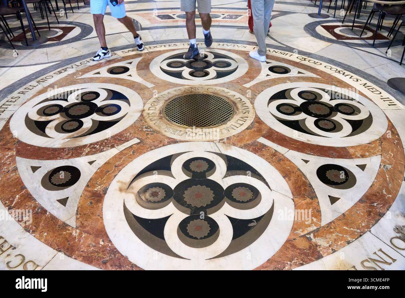 Innenraum, Kathedrale Santa Maria del Fiore, Dom, Florenz, Toskana, Italien Stockfoto