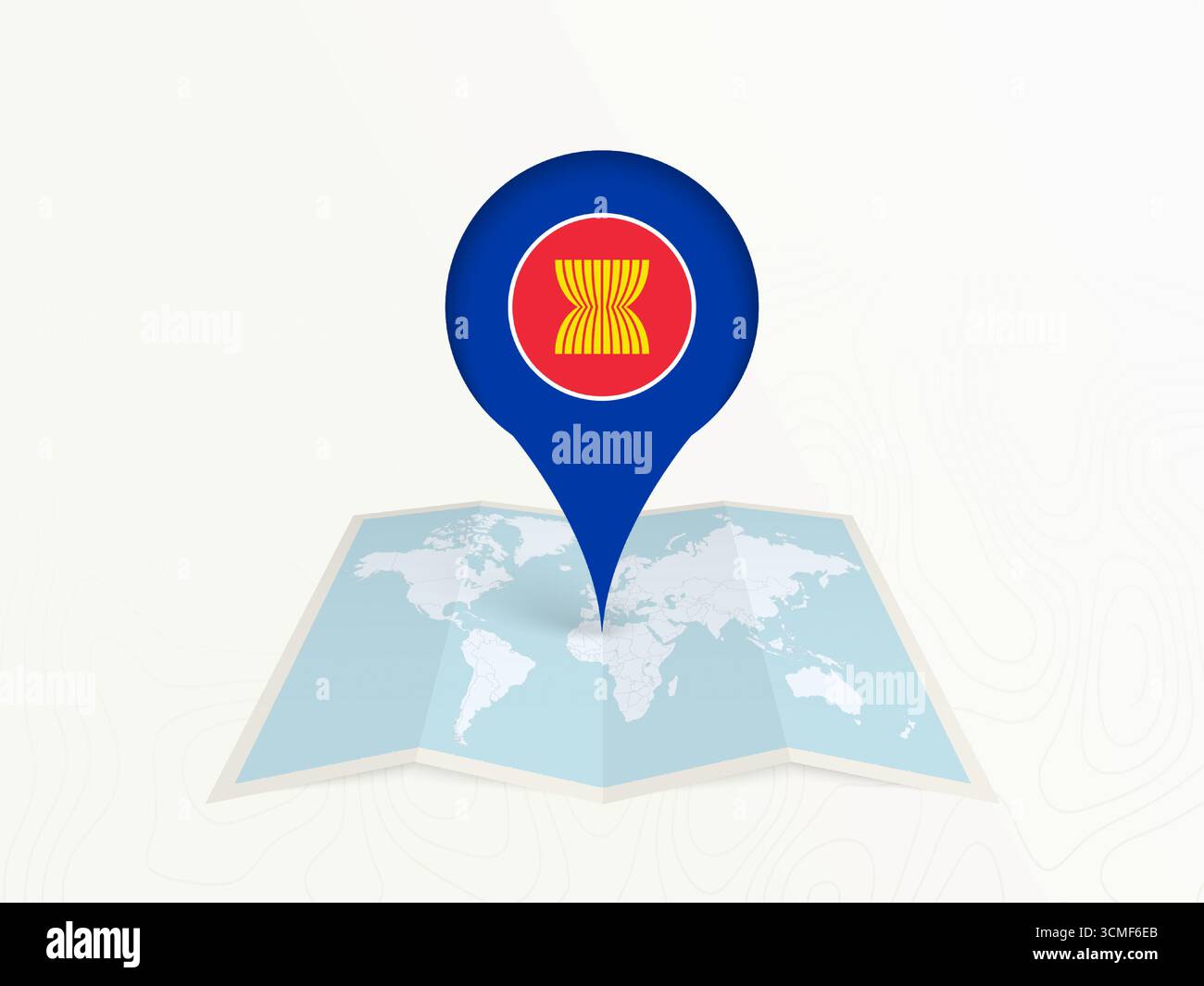 Asean map pin -Fotos und -Bildmaterial in hoher Auflösung – Alamy