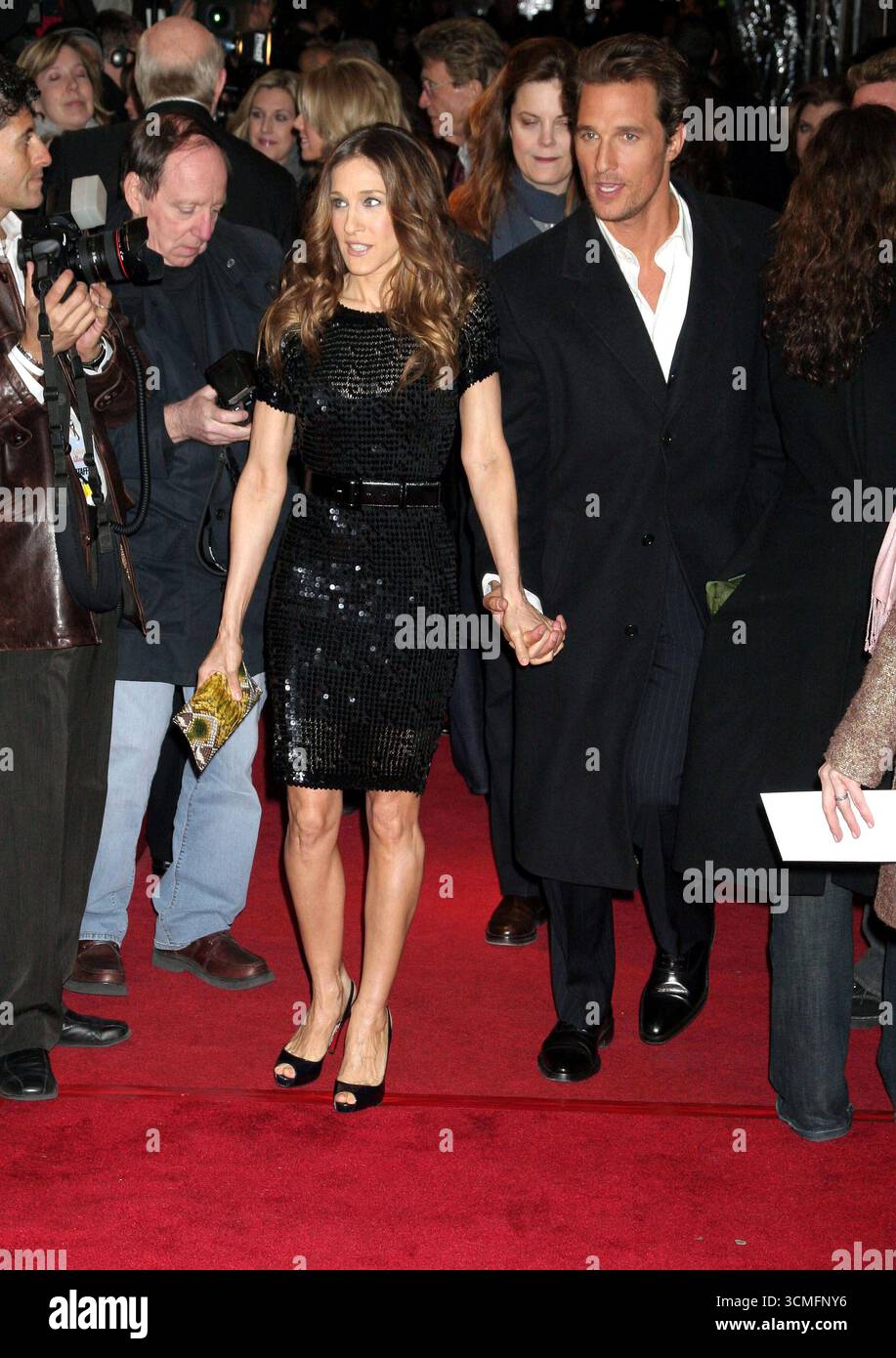 Matthew McConaughey und Sarah Jessica Parker bei der Premiere von „Failure to Launch“ in New York City am 8. März 2006 Stockfoto