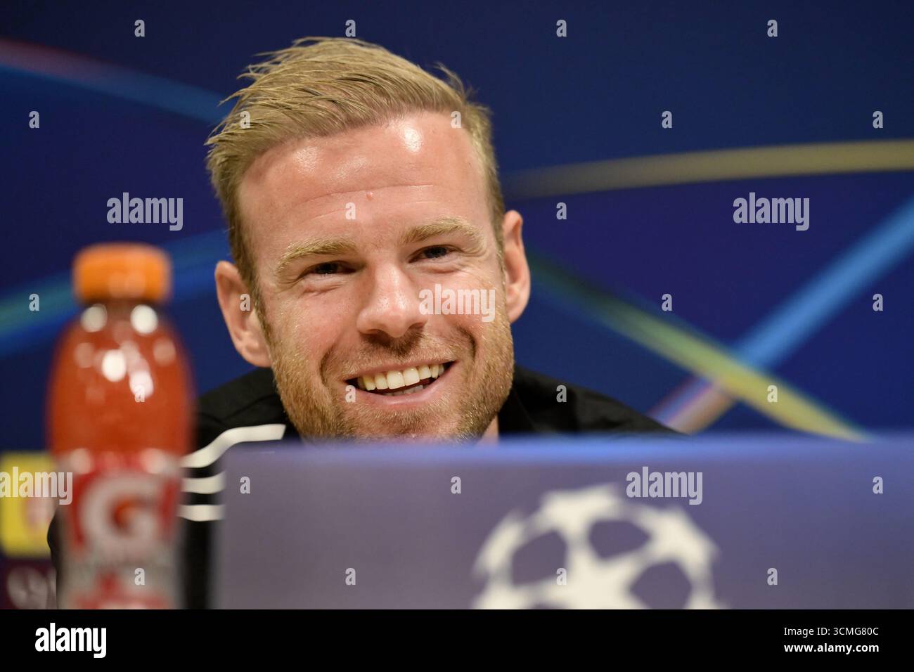 AMSTERDAM: Davy Klaassen von Ajax während eines Trainings in de Toekomst zur Vorbereitung des Champions League-Spiels gegen Internazionale. ANP OLAF KRAAK Stockfoto