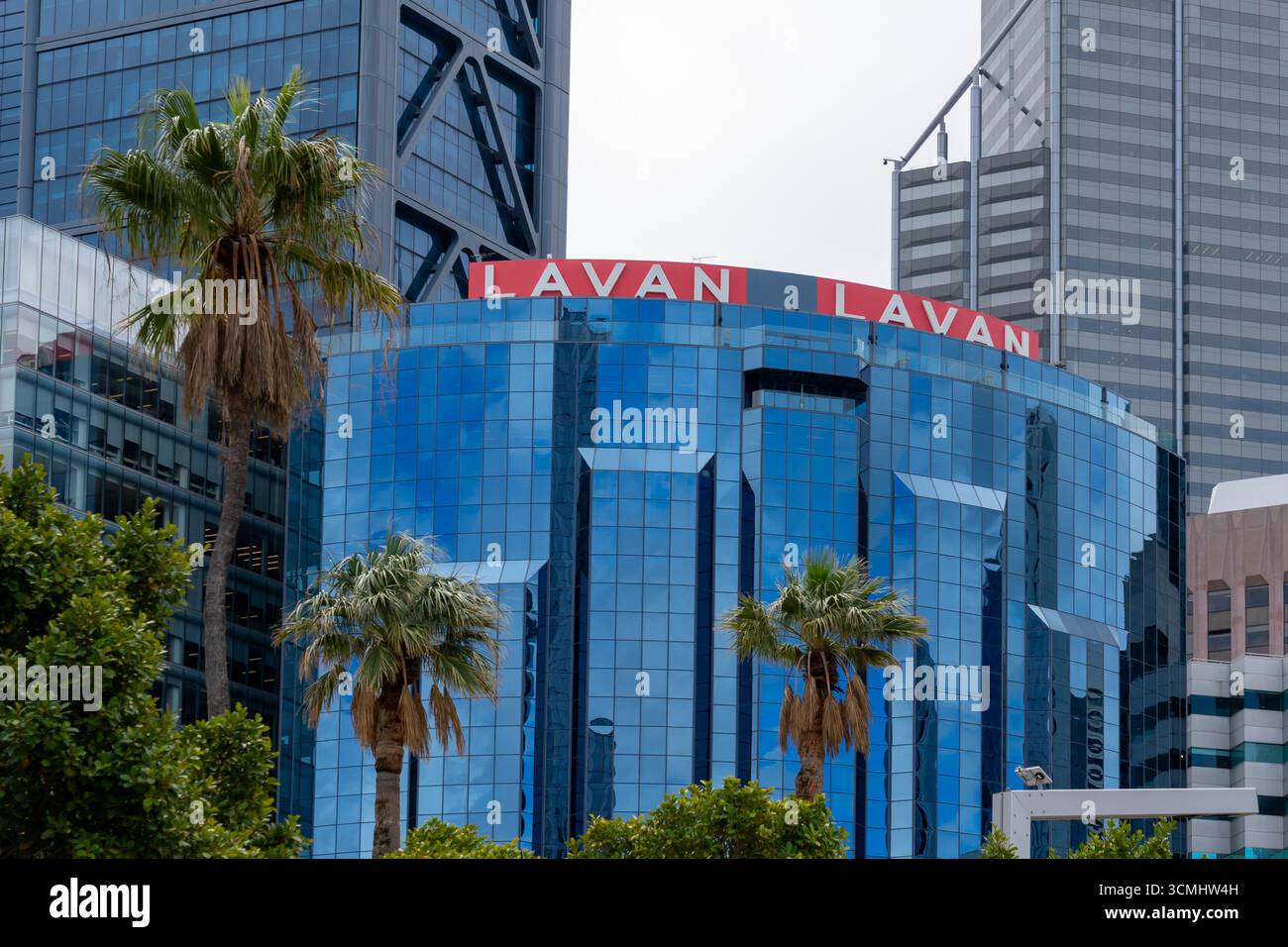 Der Hauptsitz der Anwaltskanzlei Lavan in Perth, Australien. Stockfoto