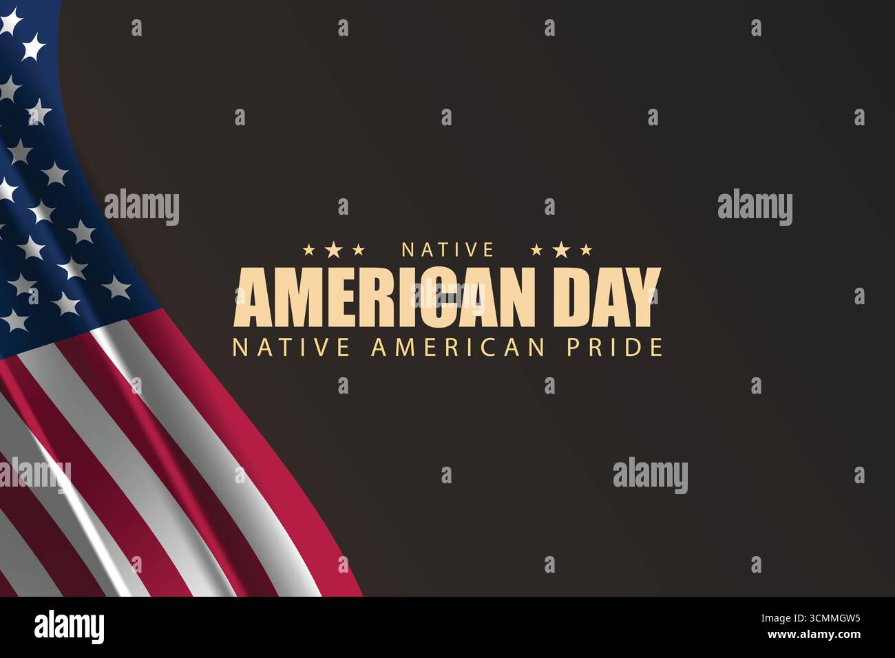 Die Bedeutung des Tags der Ureinwohner würdigt das Erbe Stock Vektor