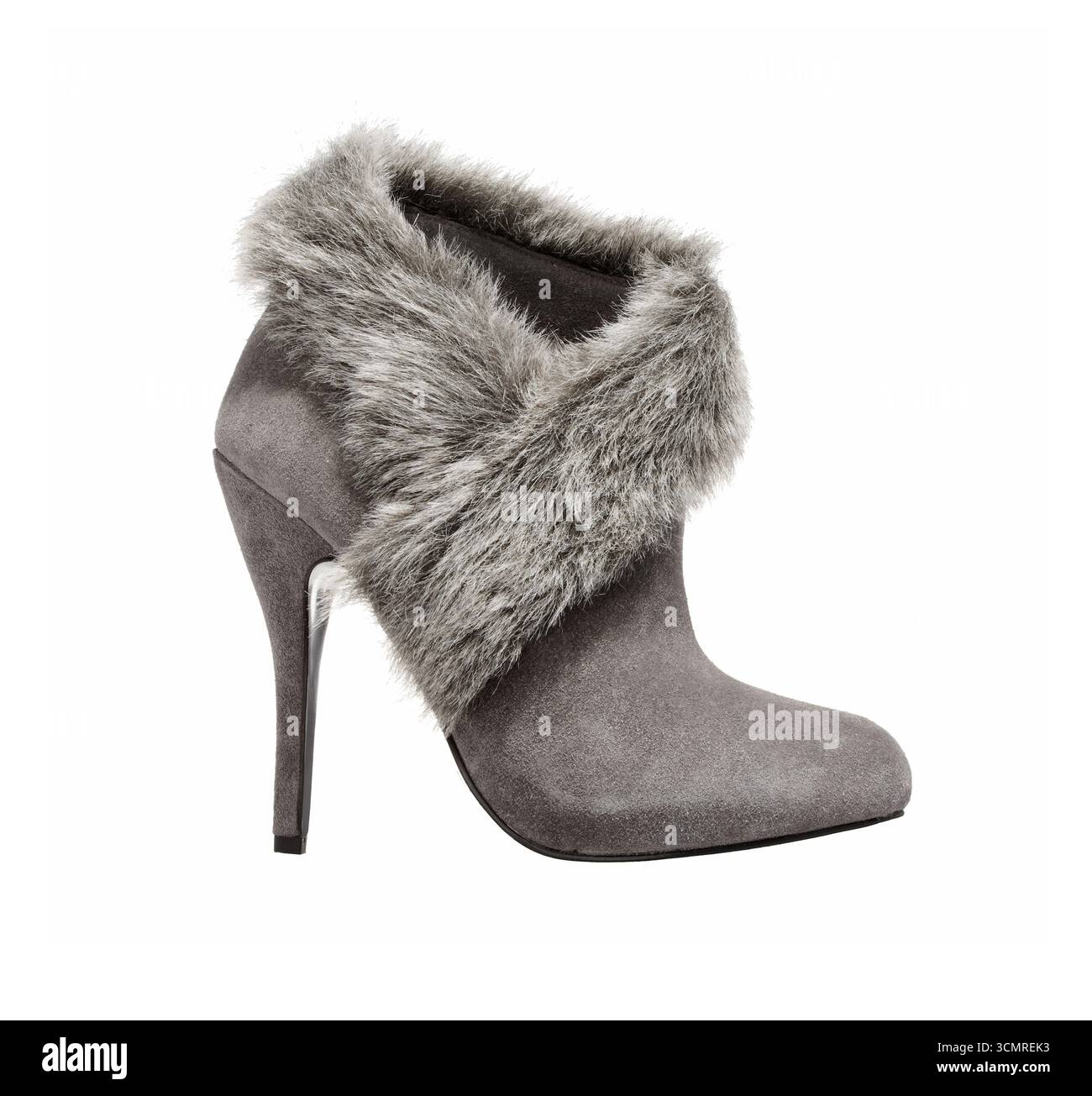 schuh auf weißem Hintergrund Stockfoto