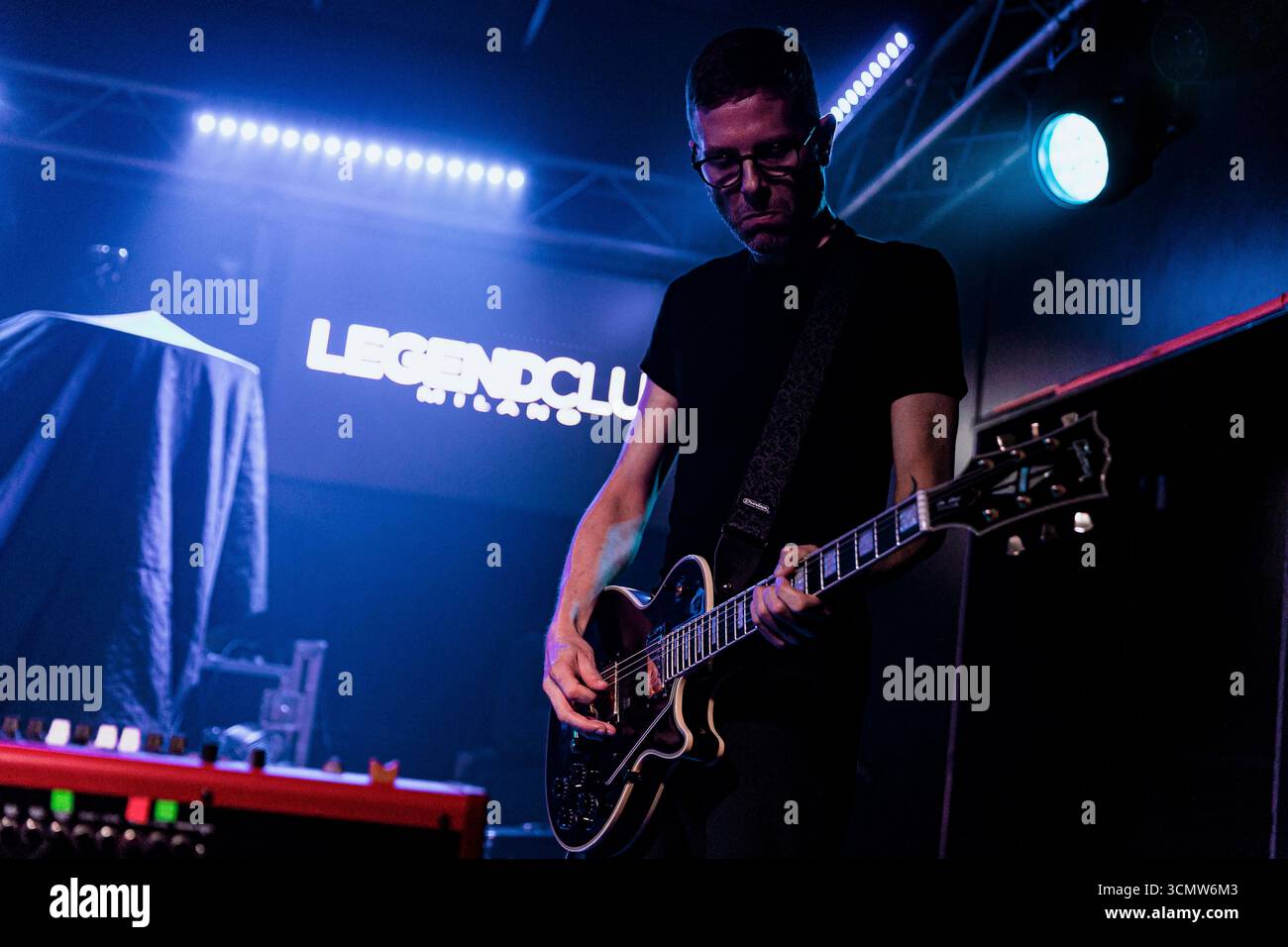 Lowinsky Live-Konzert im Legend Club (Mailand) - Eröffnung für Nada Surf, 17. September 2025 © Giorgia de Dato Stockfoto