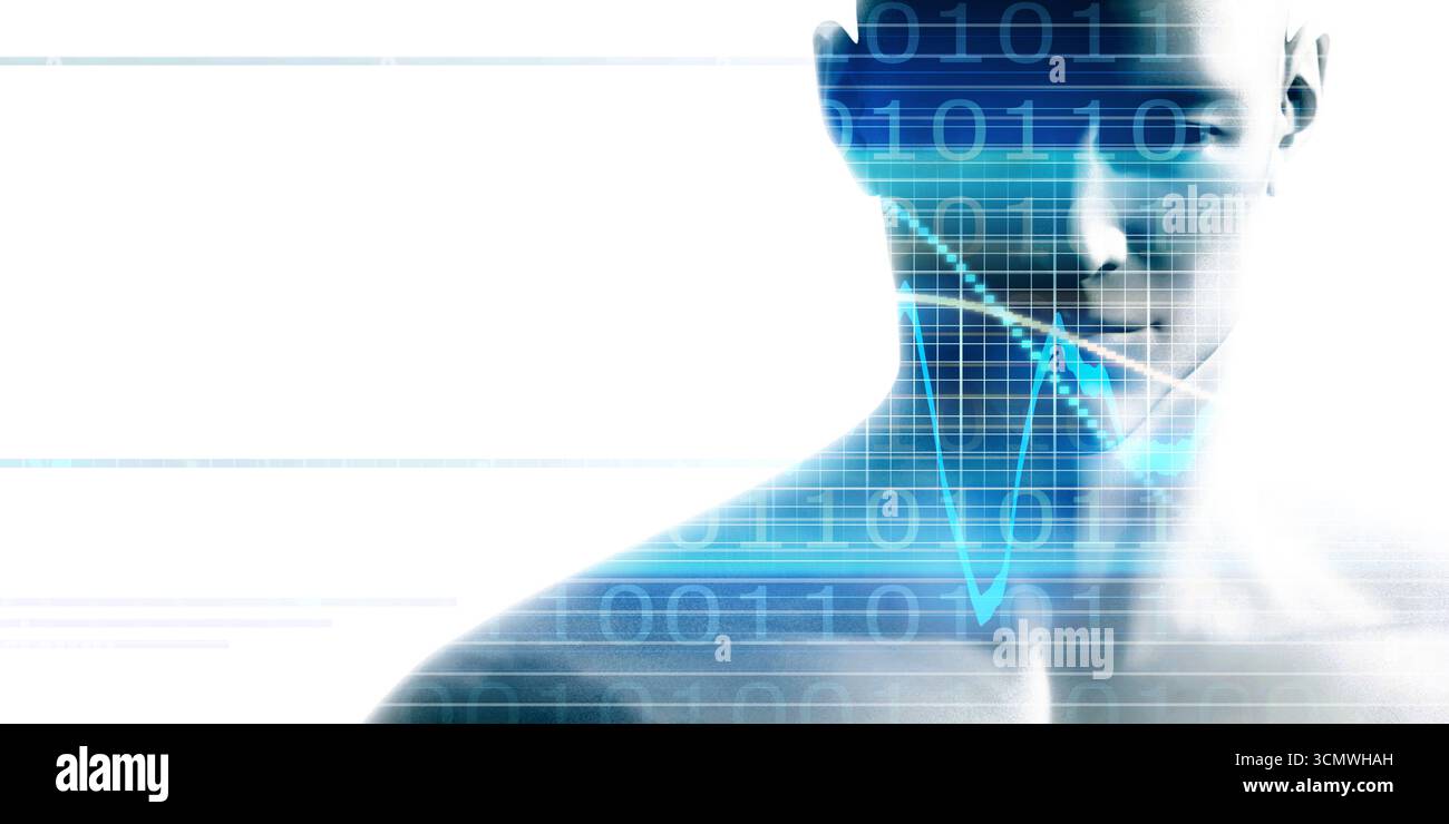 Werbung Netzwerk Stockfoto