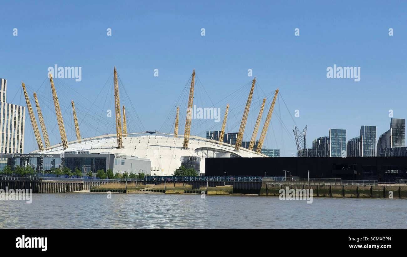 The O2 Arena, London, Großbritannien Stockfoto