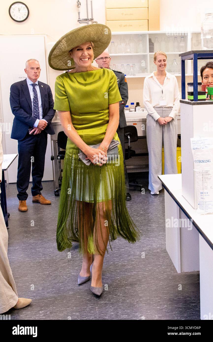 Amsterdam, Niederlande. September 2025. Königin Maxima bei einem Treffen zum 40. Jahrestag der Niederländischen Brain Bank (NHB). (Foto: DPPA/SIPA USA) Credit: SIPA US/Alamy Live News Stockfoto