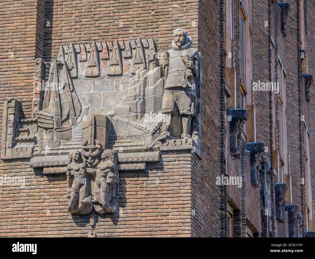 Grand Amrah Hotel, 4-Sterne-Hotel Amsterdam Stockfoto