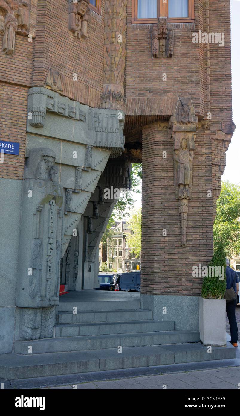 Grand Amrah Hotel, 4-Sterne-Hotel Amsterdam Stockfoto