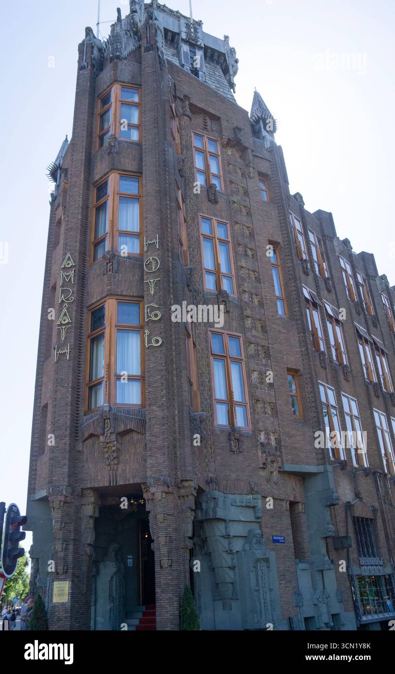 Grand Amrah Hotel, 4-Sterne-Hotel Amsterdam Stockfoto
