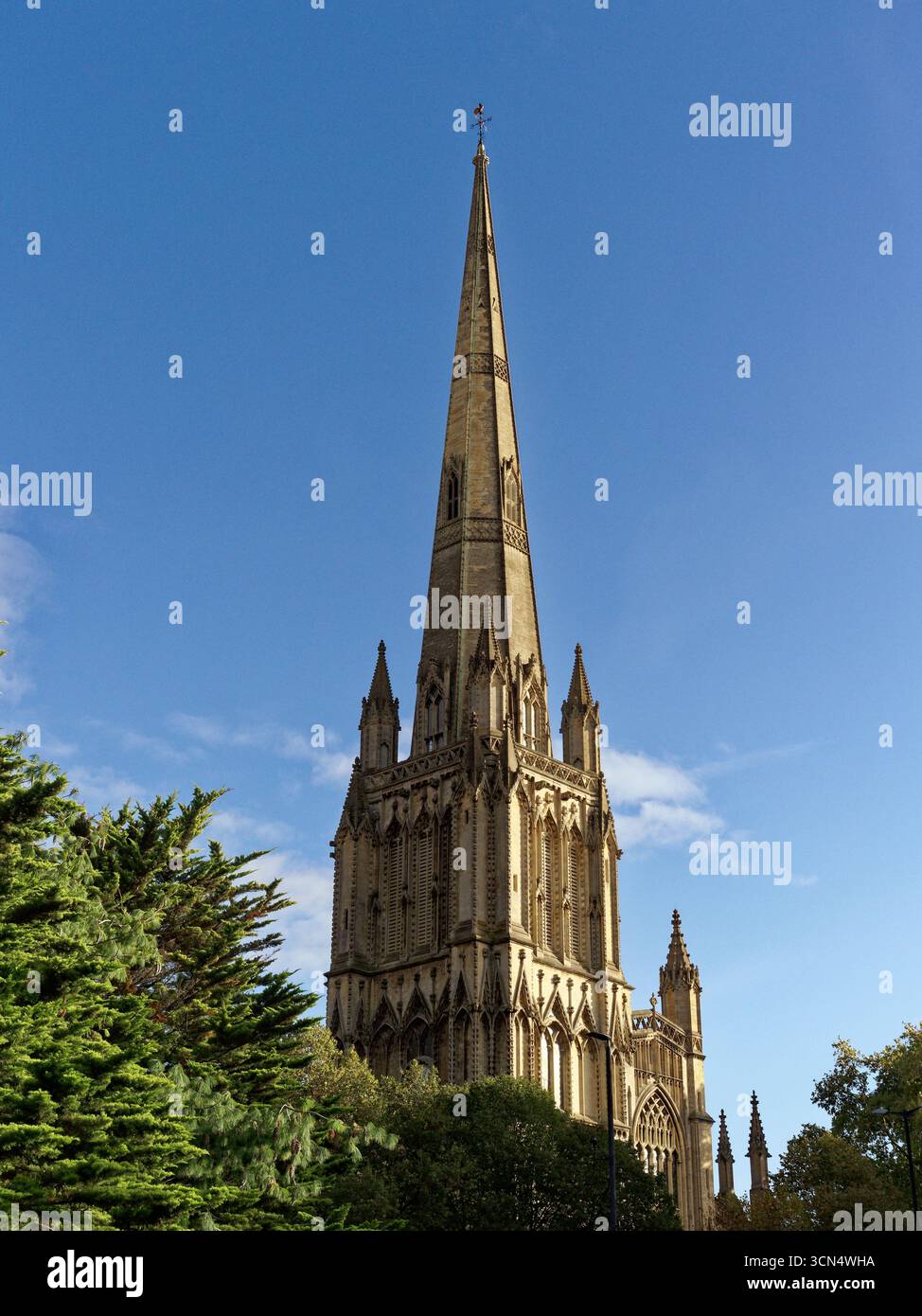 Kirche St Mary Redcliffe, Bristol, England, UK. Stockfoto