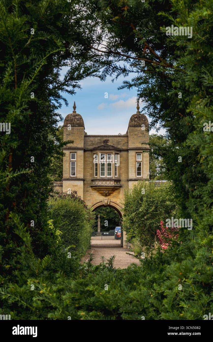 Easton Walled Gardens, ein 400 Jahre alter, restaurierter 12 Hektar großer Garten im Herzen von Lincolnshire Stockfoto