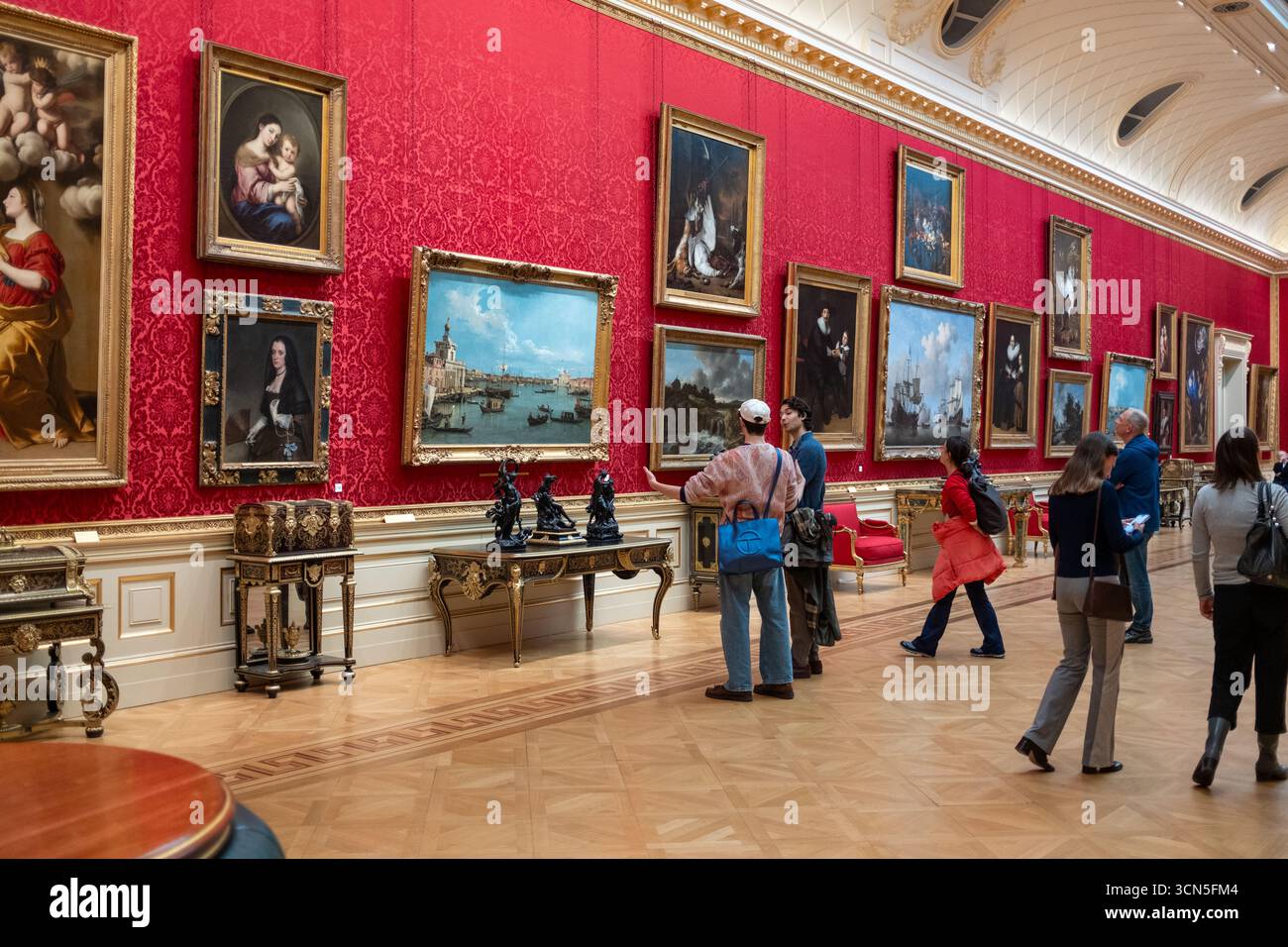 Die Wallace Collection in London England Großbritannien Stockfoto