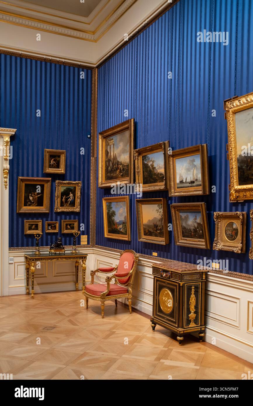 Ölgemälde in der Wallace Collection in London England Großbritannien Stockfoto