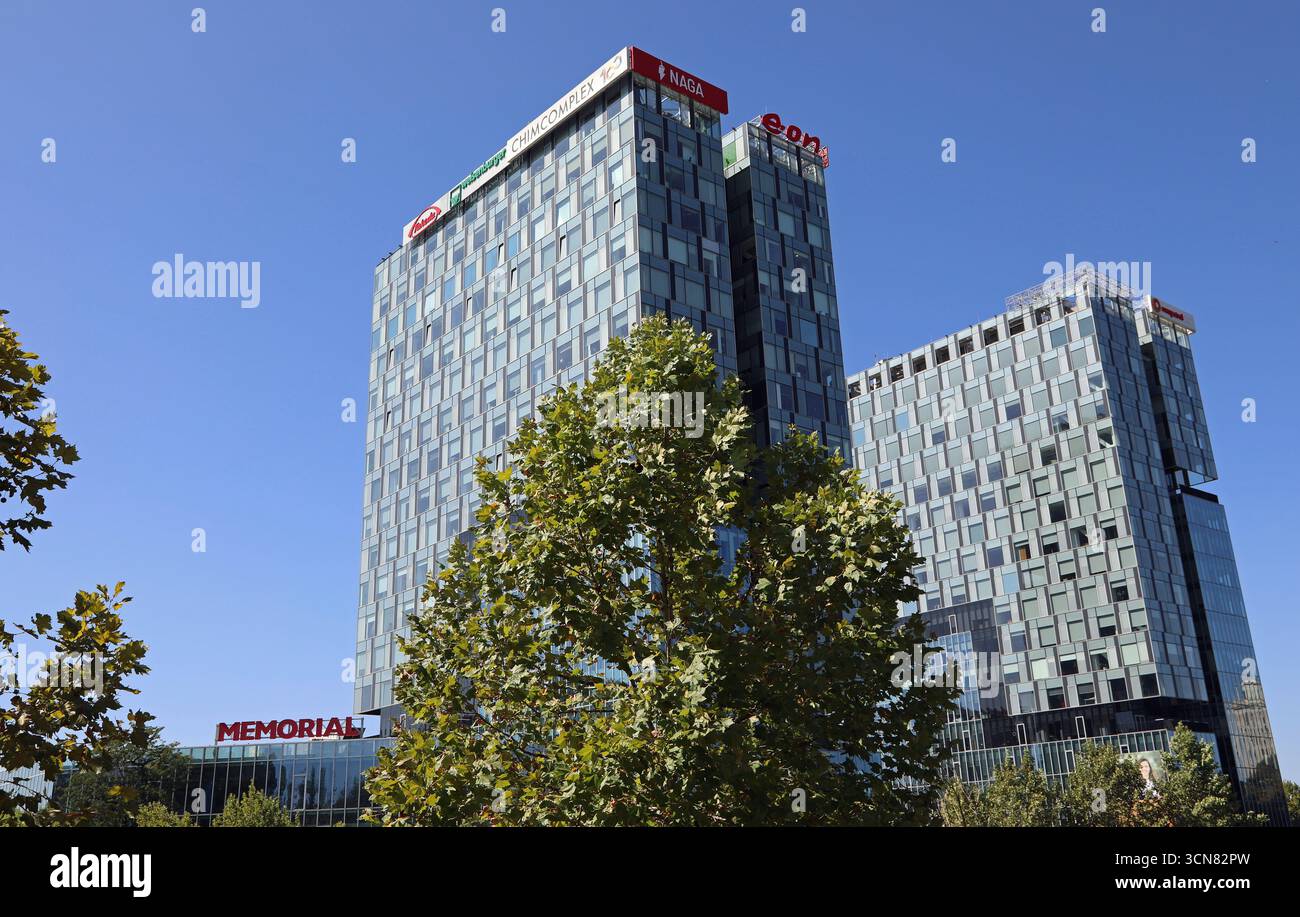 Stadttore in Bukarest Stockfoto