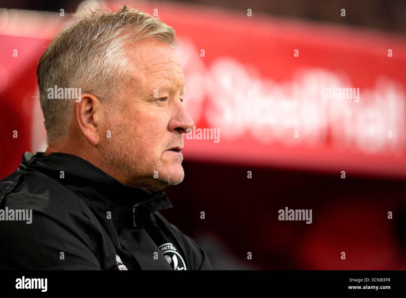 Sheffield United-Manager Chris Wilder vor dem Sky Bet Championship-Spiel in der Bramall Lane, Sheffield. Bilddatum: Samstag, 20. September 2025. Stockfoto