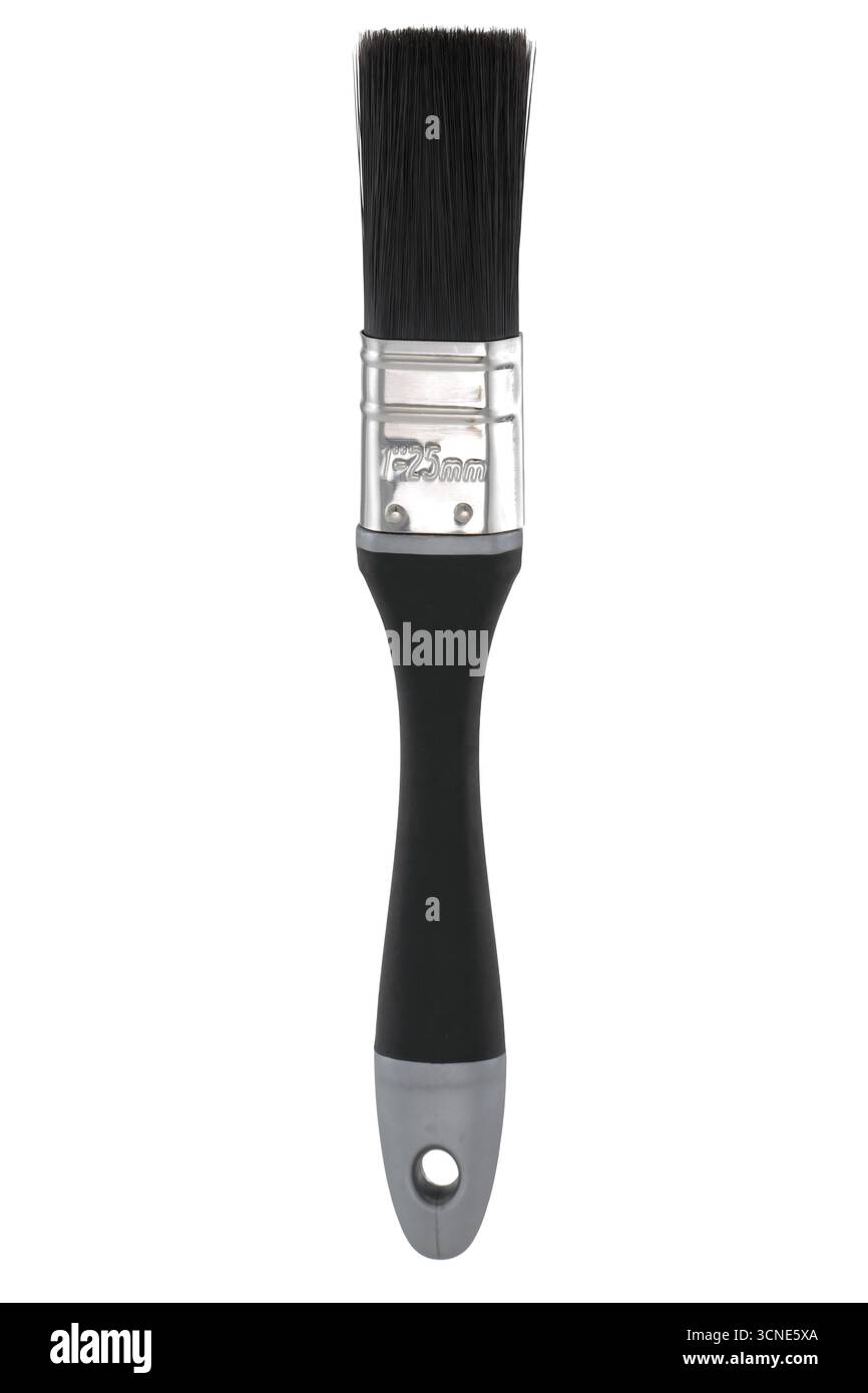 Pinsel 1 Zoll 25 mm Borste Stockfoto