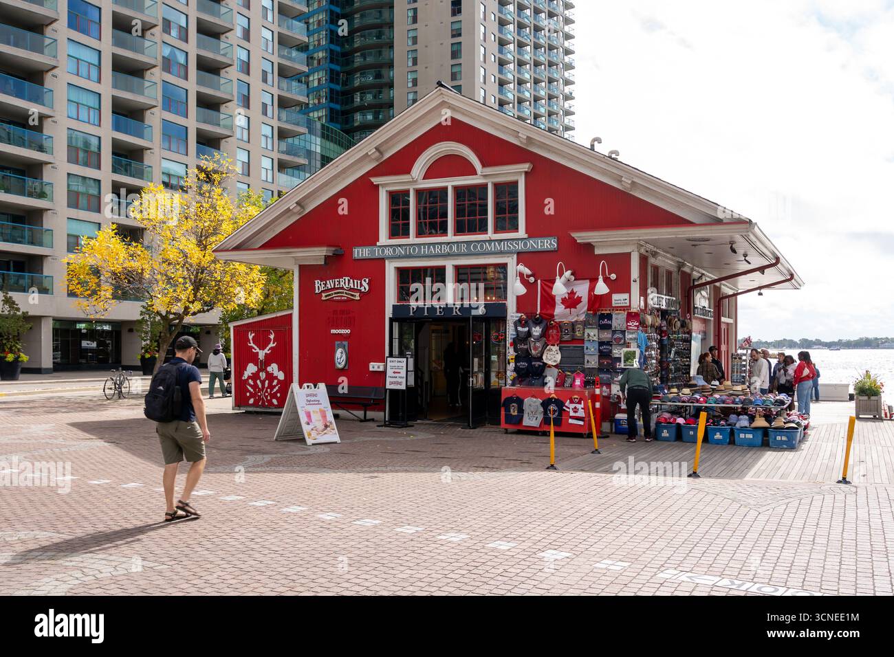Pier 6 Gebäude in Toronto, Kanada. Stockfoto