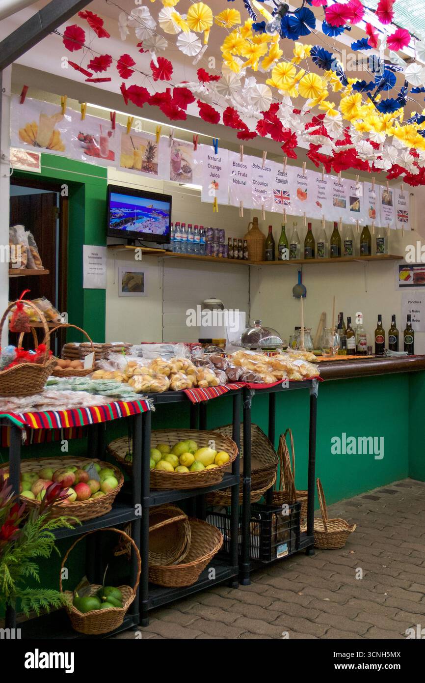 Madeira Island, Nordatlantik Stockfoto