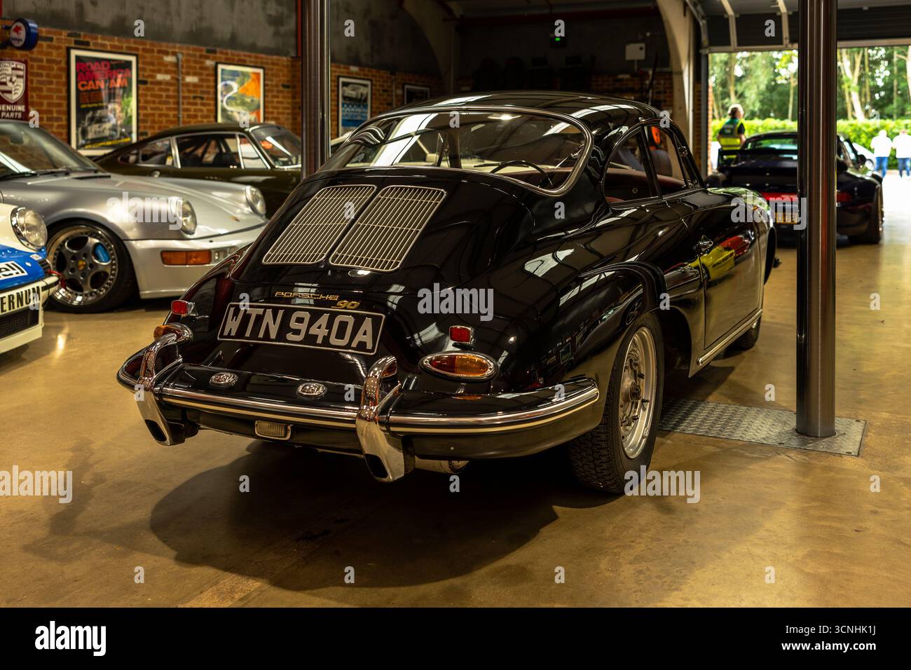 1963 Porsche auf der Concept-Veranstaltung Niners in der Boxengasse am 20. September 2025 zu sehen. Stockfoto