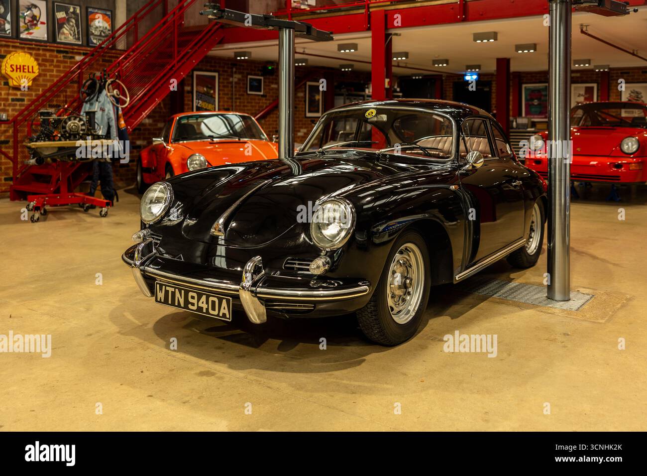 1963 Porsche auf der Concept-Veranstaltung Niners in der Boxengasse am 20. September 2025 zu sehen. Stockfoto