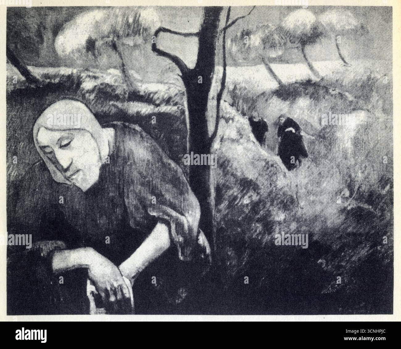 Paul Gauguin 1848-1903. Le Christ au jardin des oliviers, 1889 Stockfoto