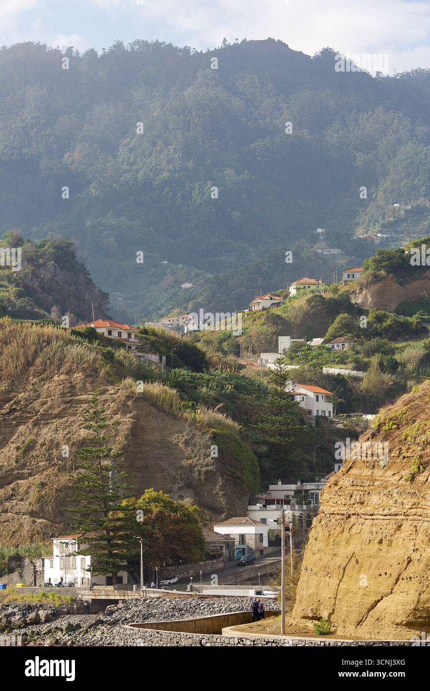 Madeira Island, Nordatlantik Stockfoto