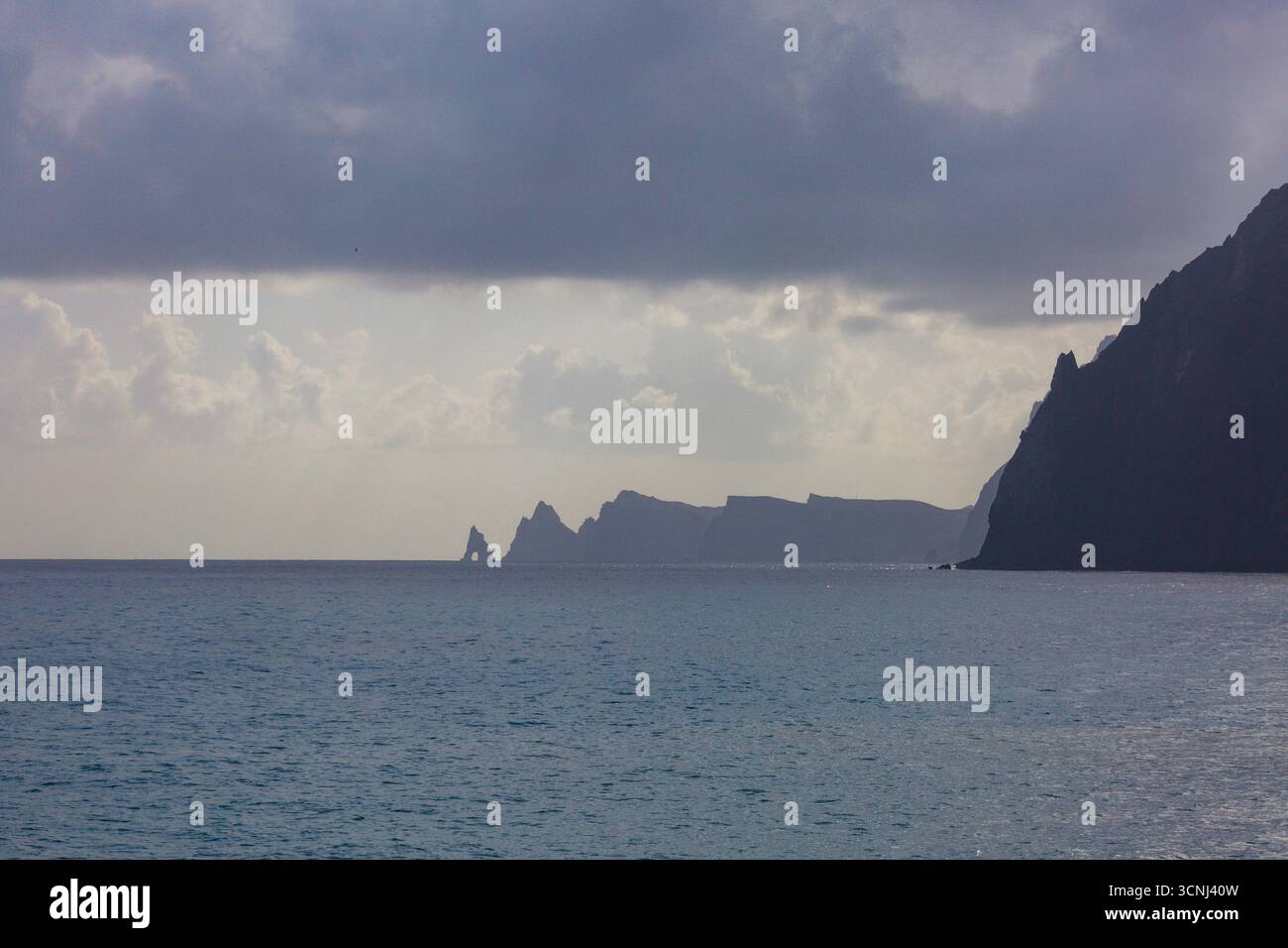 Madeira Island, Nordatlantik Stockfoto