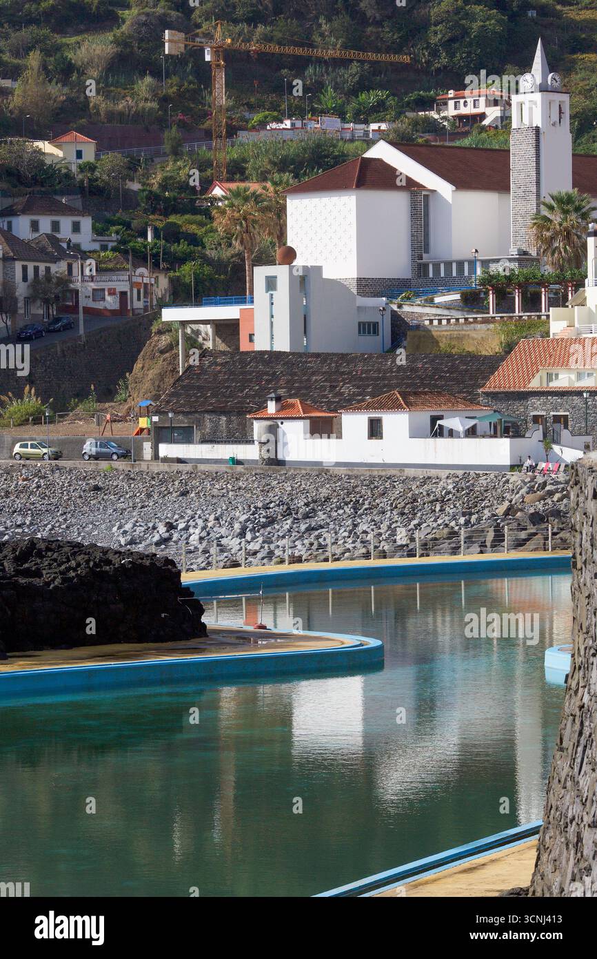 Madeira Island, Nordatlantik Stockfoto