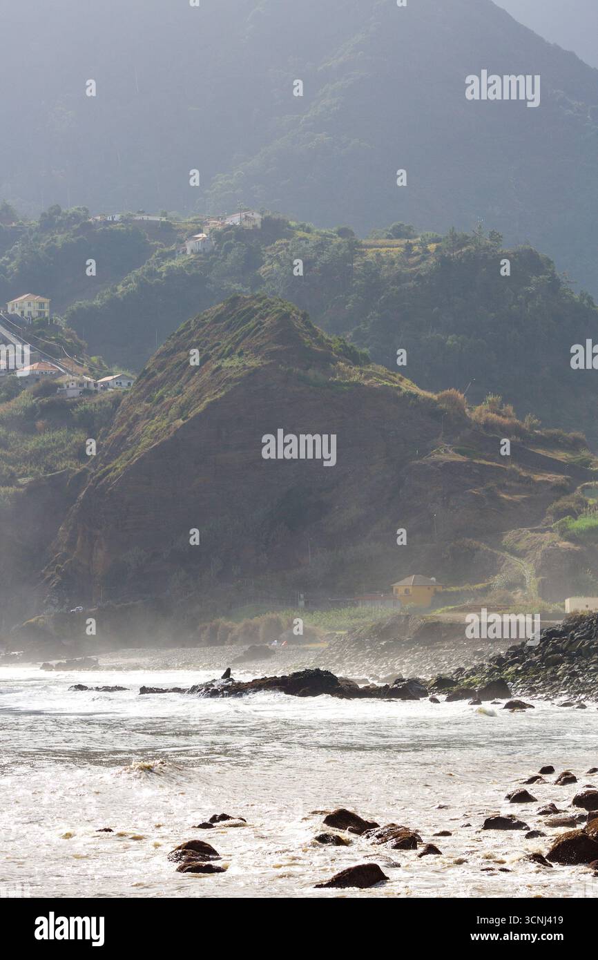 Madeira Island, Nordatlantik Stockfoto