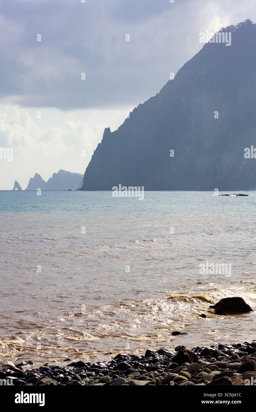 Madeira Island, Nordatlantik Stockfoto