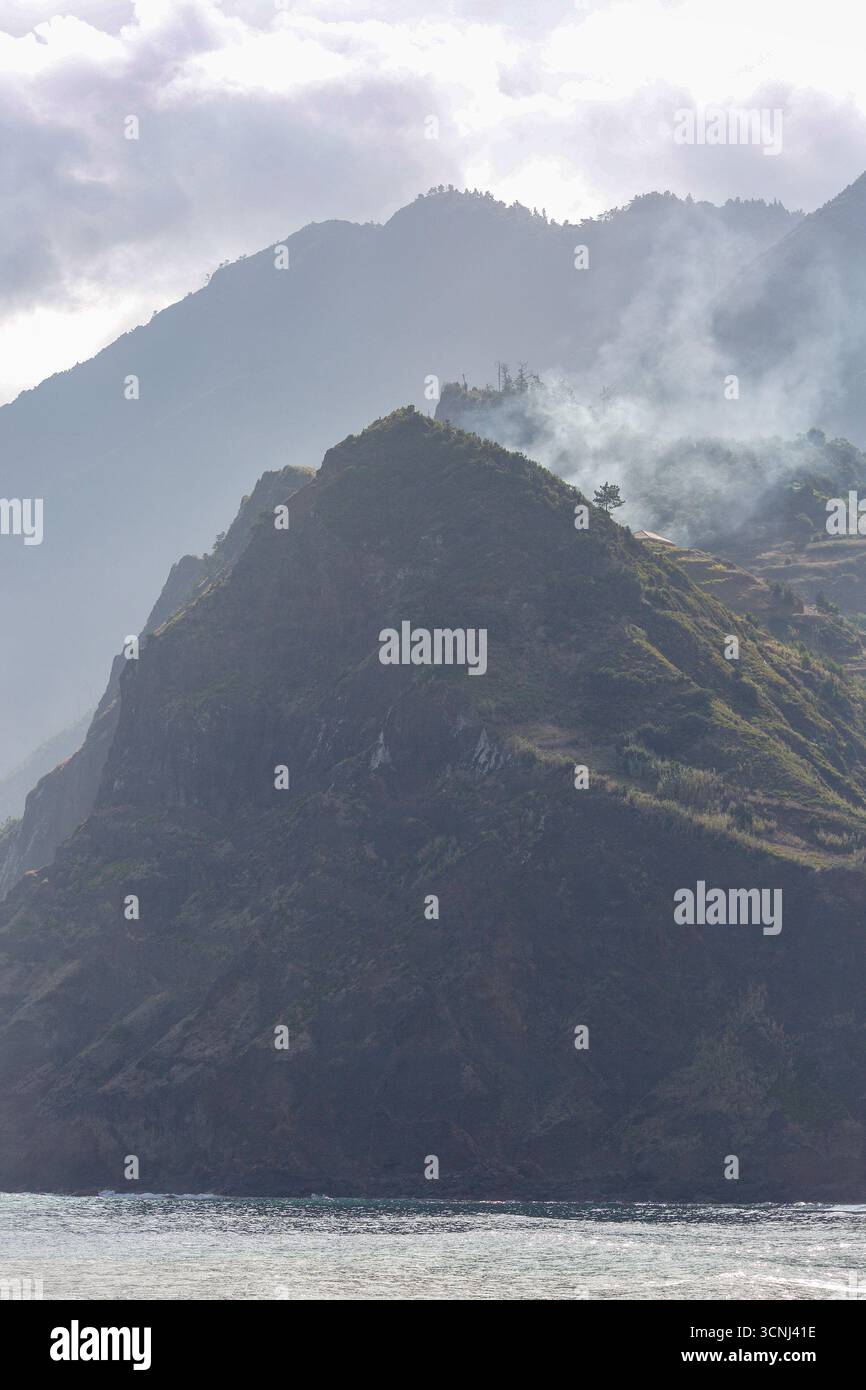 Madeira Island, Nordatlantik Stockfoto
