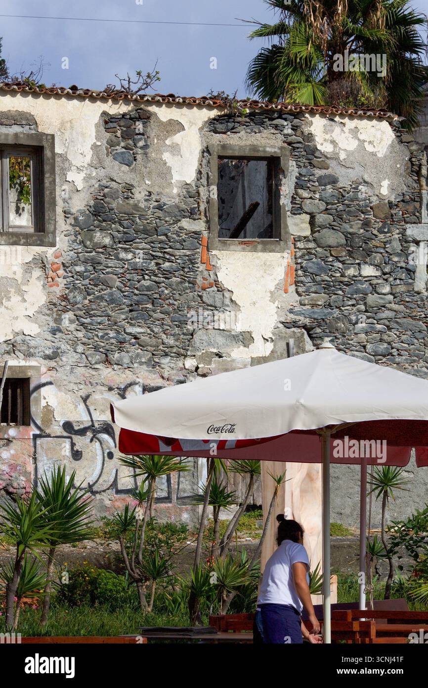 Madeira Island, Nordatlantik Stockfoto