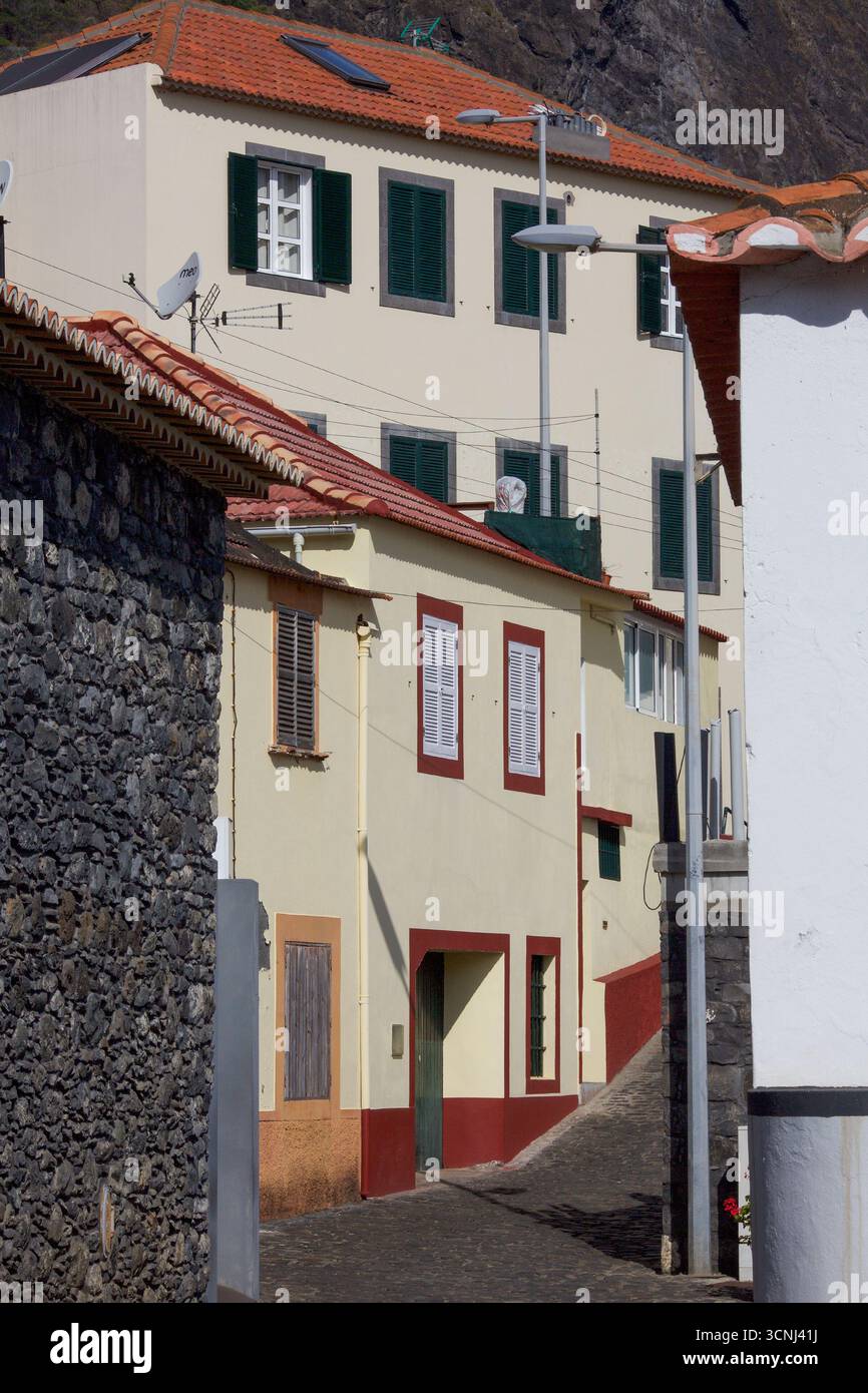 Madeira Island, Nordatlantik Stockfoto