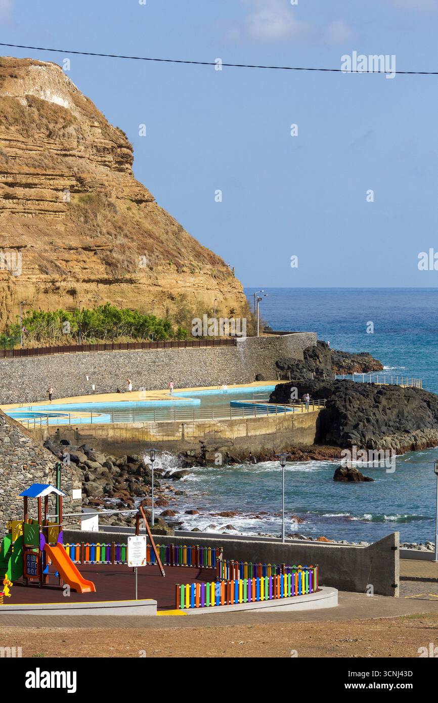Madeira Island, Nordatlantik Stockfoto