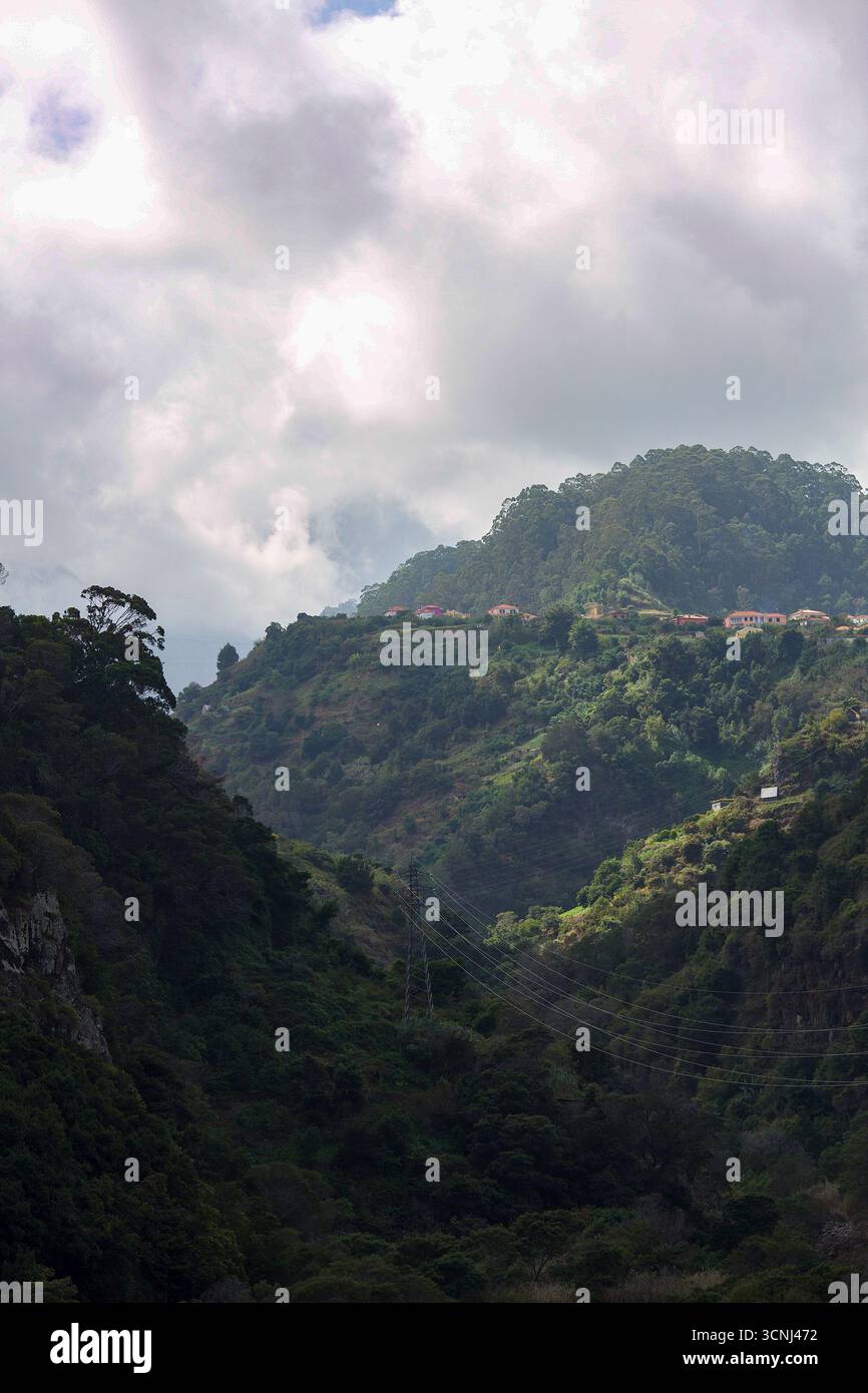 Madeira Island, Nordatlantik Stockfoto