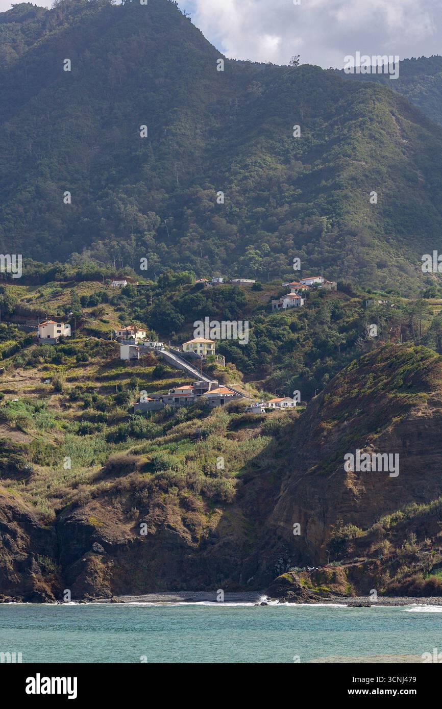 Madeira Island, Nordatlantik Stockfoto