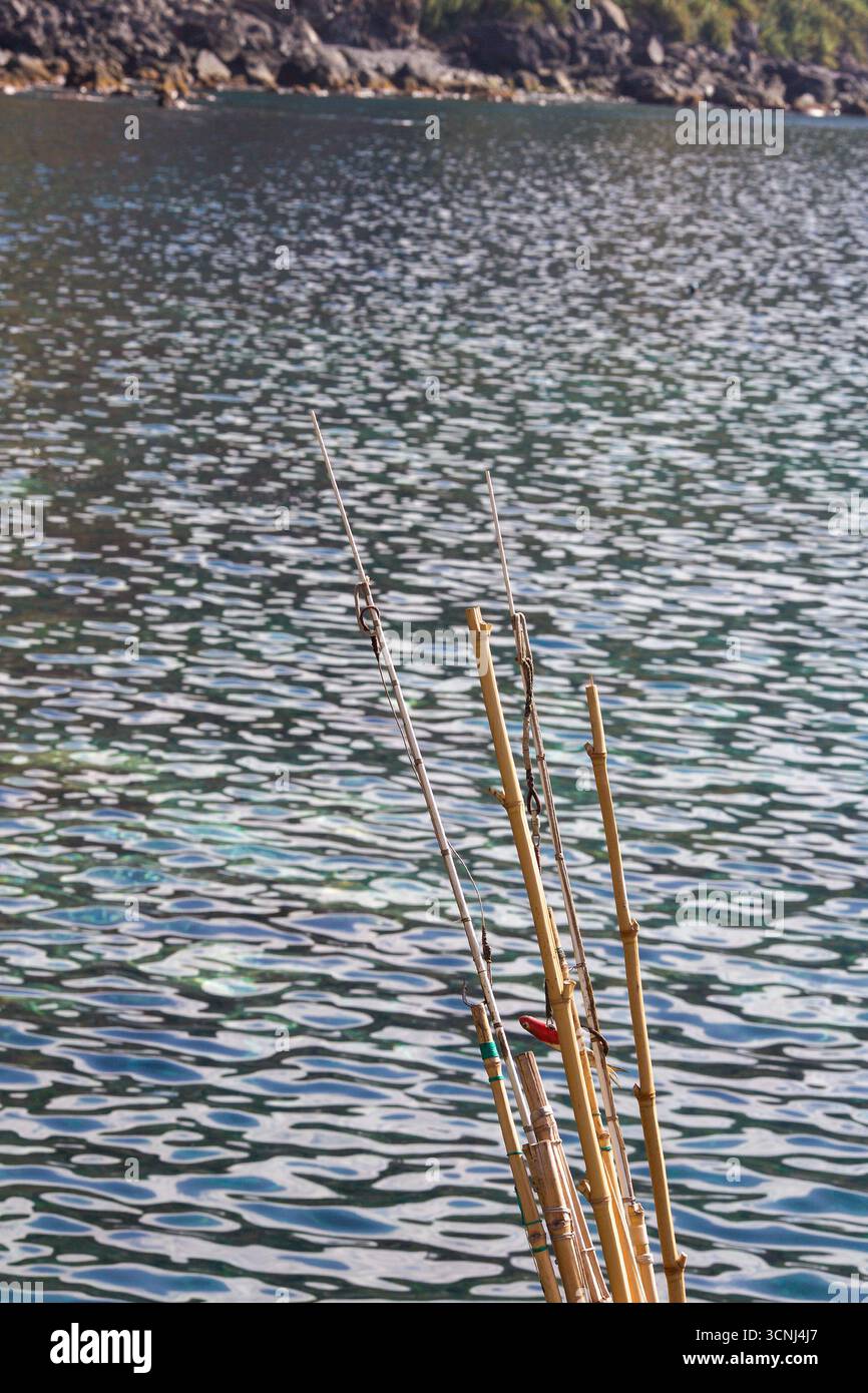 Riviera Brava Harbour, Madeira Island, Portugal, Nordatlantik Stockfoto