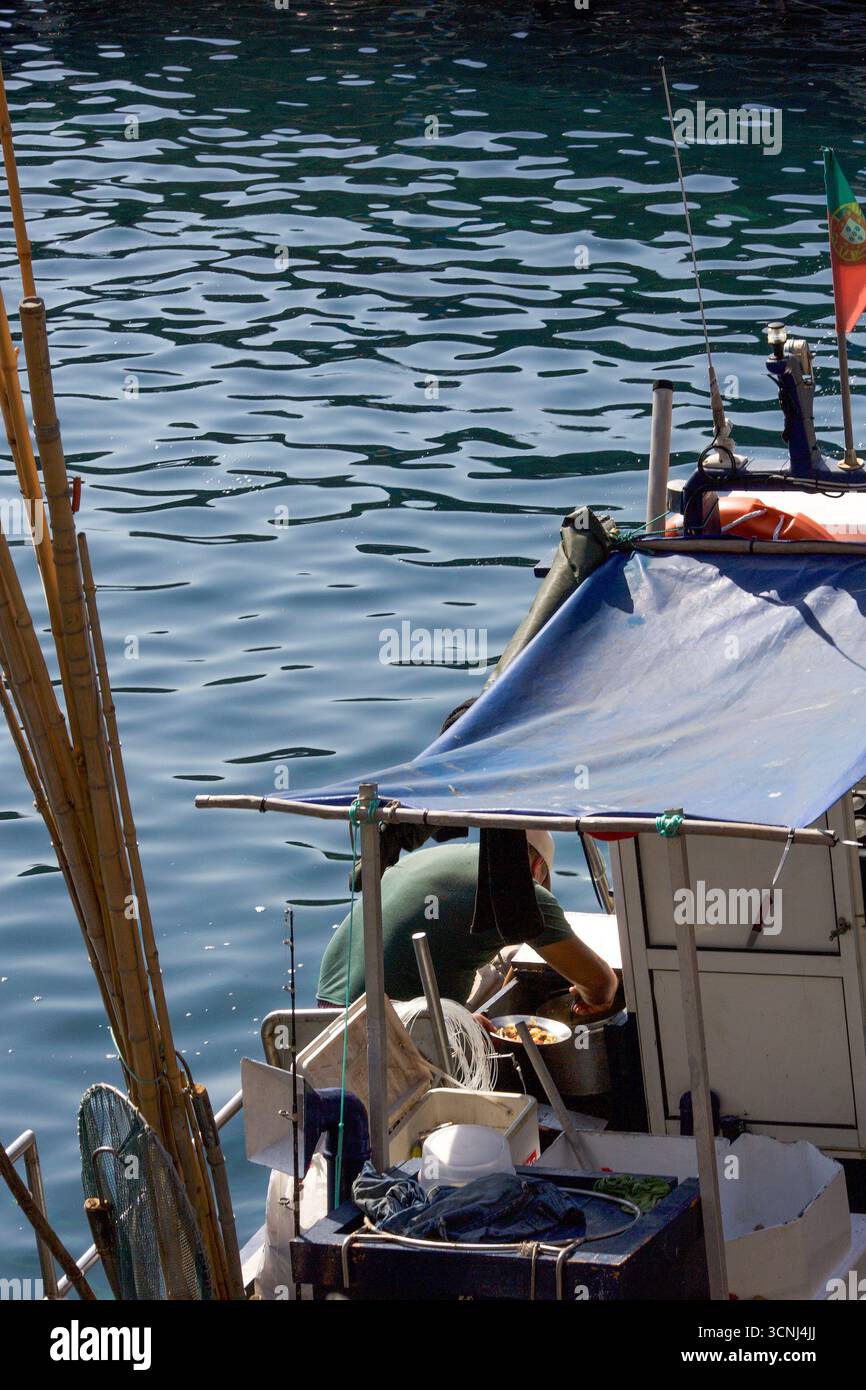 Riviera Brava Harbour, Madeira Island, Portugal, Nordatlantik Stockfoto